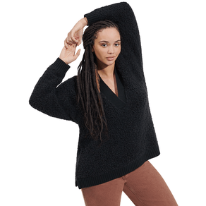 Blusa UGG Deeann Cloudfluff Preto