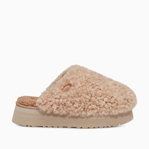 Slide UGG Maxi Curly Platform Bege