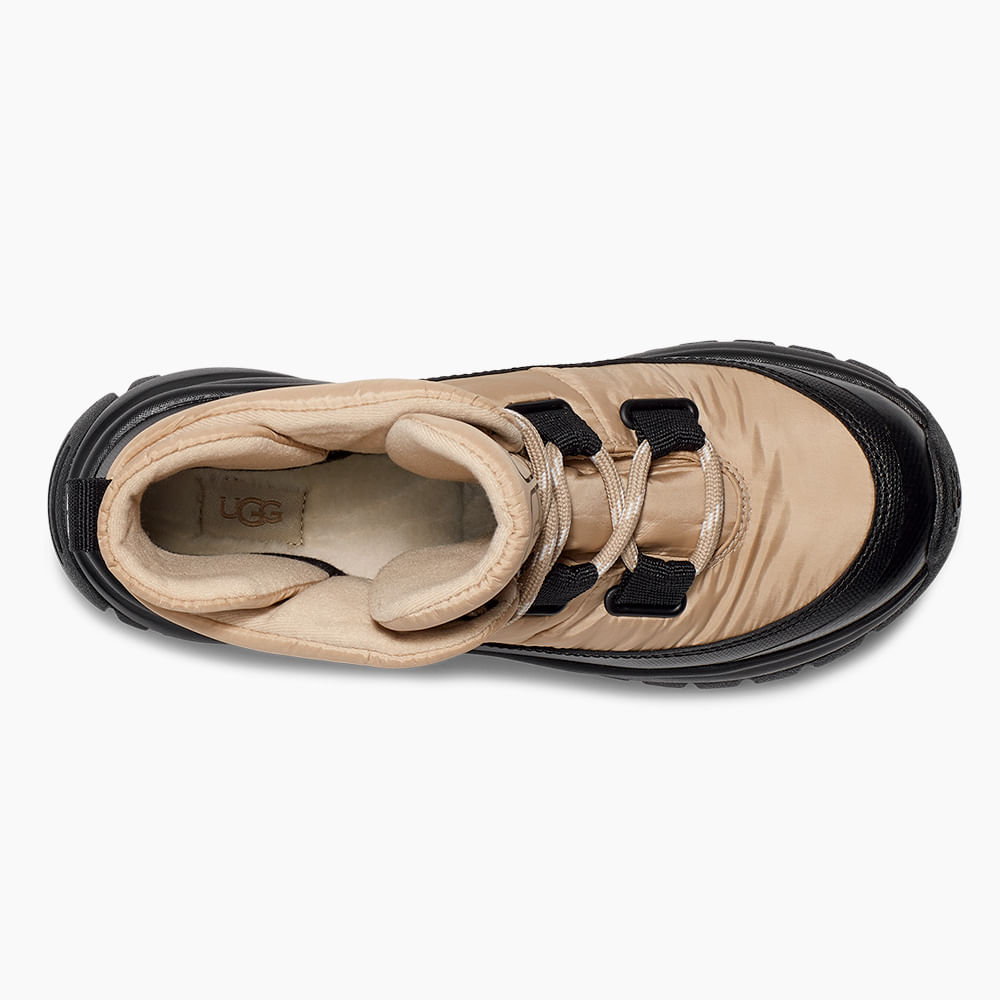 Bota UGG Yose Puffer Lace Bege - lojaugg