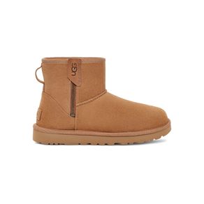 Bota UGG Classic Mini Bailey Zip Caramelo