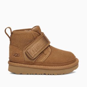 Bota UGG Infantil Neumel Snapback Caramelo