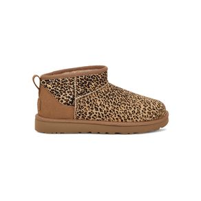 Bota UGG Classic Ultra Mini Speckles Caramelo