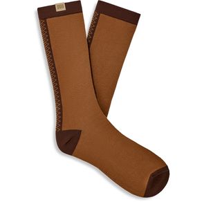 Meia UGG Masculina Tasman Crew Caramelo - único