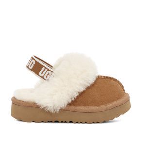 Slide UGG Infantil Funkette Caramelo