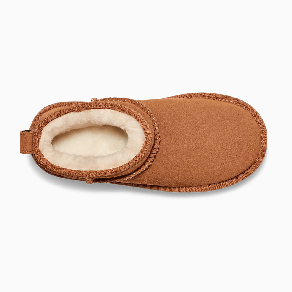 Bota UGG Juvenil Classic Ultra Mini Platform Caramelo - lojaugg