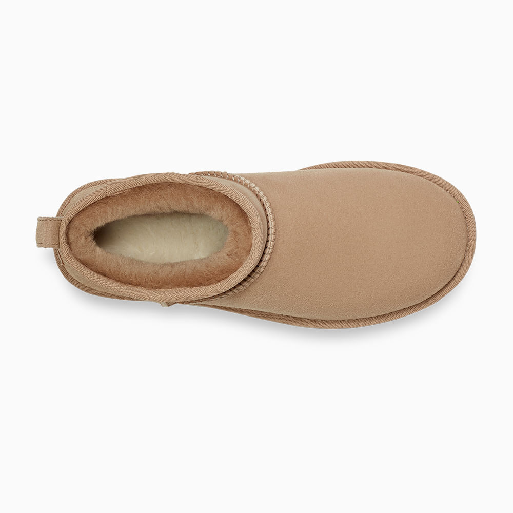 Bota UGG Classic Ultra Mini Bege - lojaugg