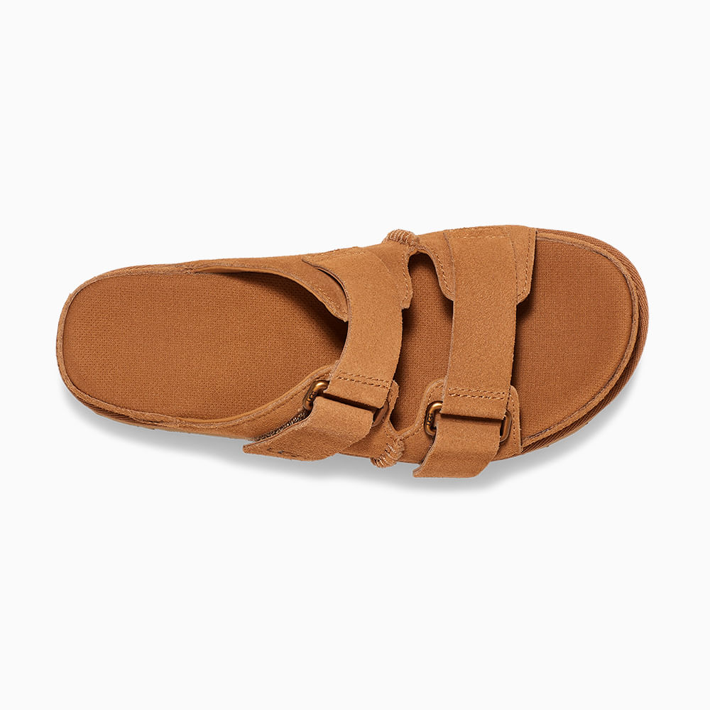 靴 UGG GOLDENSTAR HI SLIDE Sandália UGG Goldenstar Hi Slide Caramelo - lojaugg