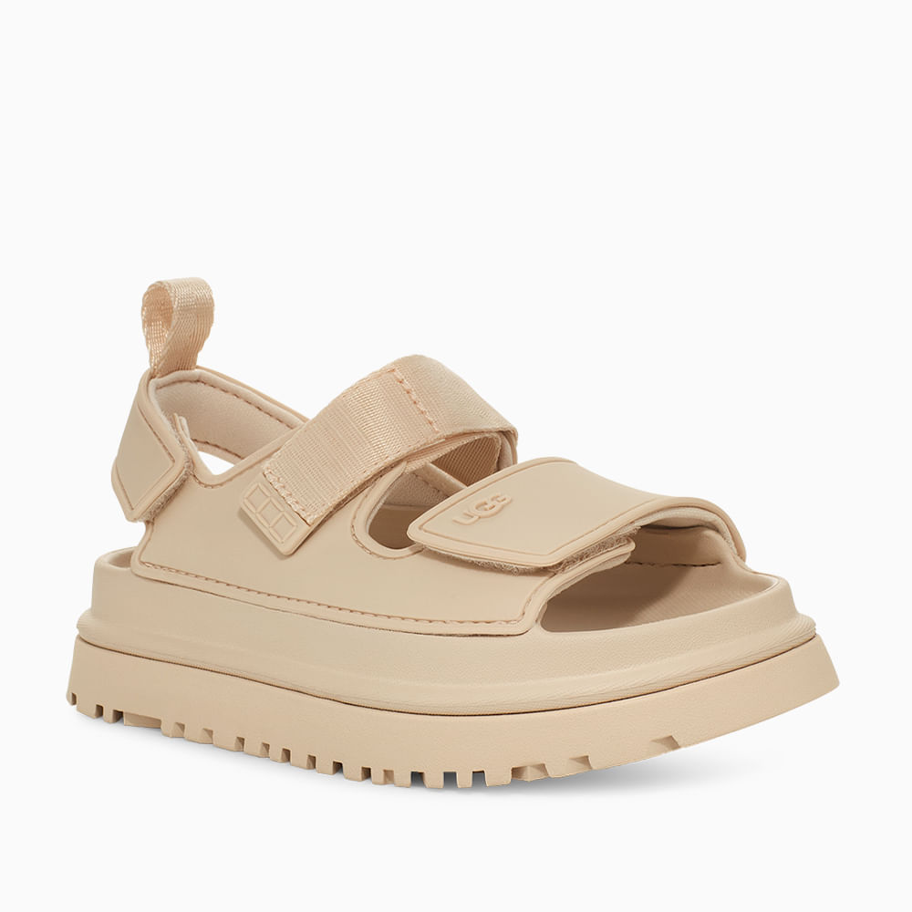 Sandália UGG Juvenil GoldenGlow Off White - lojaugg