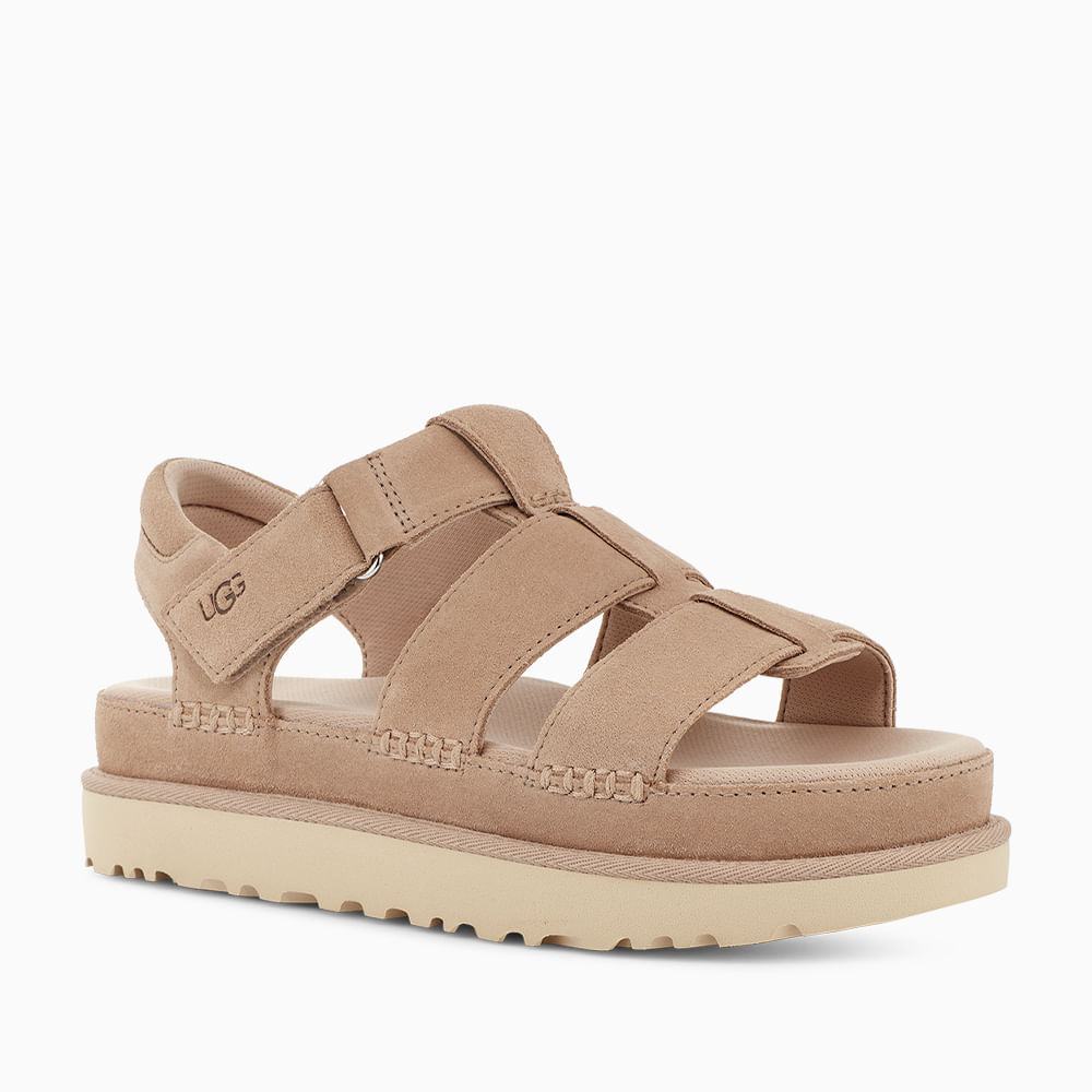 UGG ゴールデンスター 23.5 Sandália UGG Goldenstar Strap Bege - lojaugg