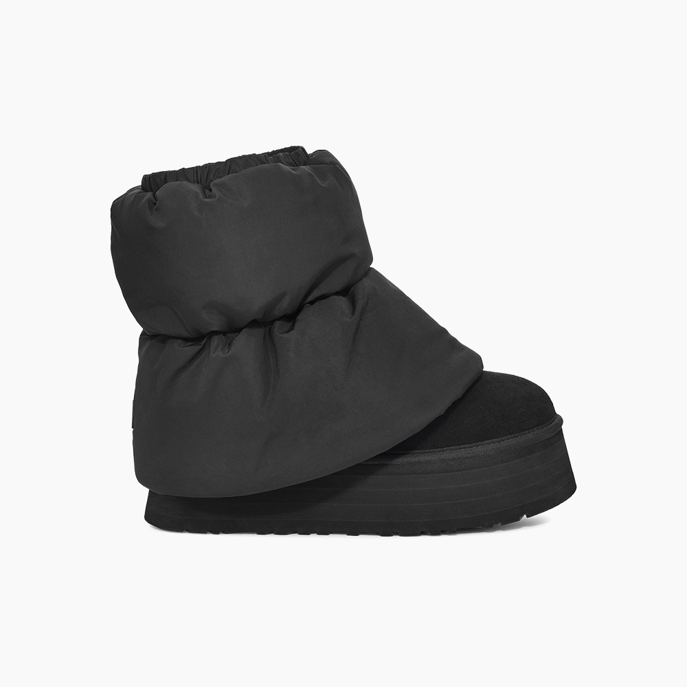 【新品】UGG ♡ W CLASSIC MINI DIPPER PUFFER ♡ Bota UGG Classic Mini Dipper Puffer Preto - lojaugg