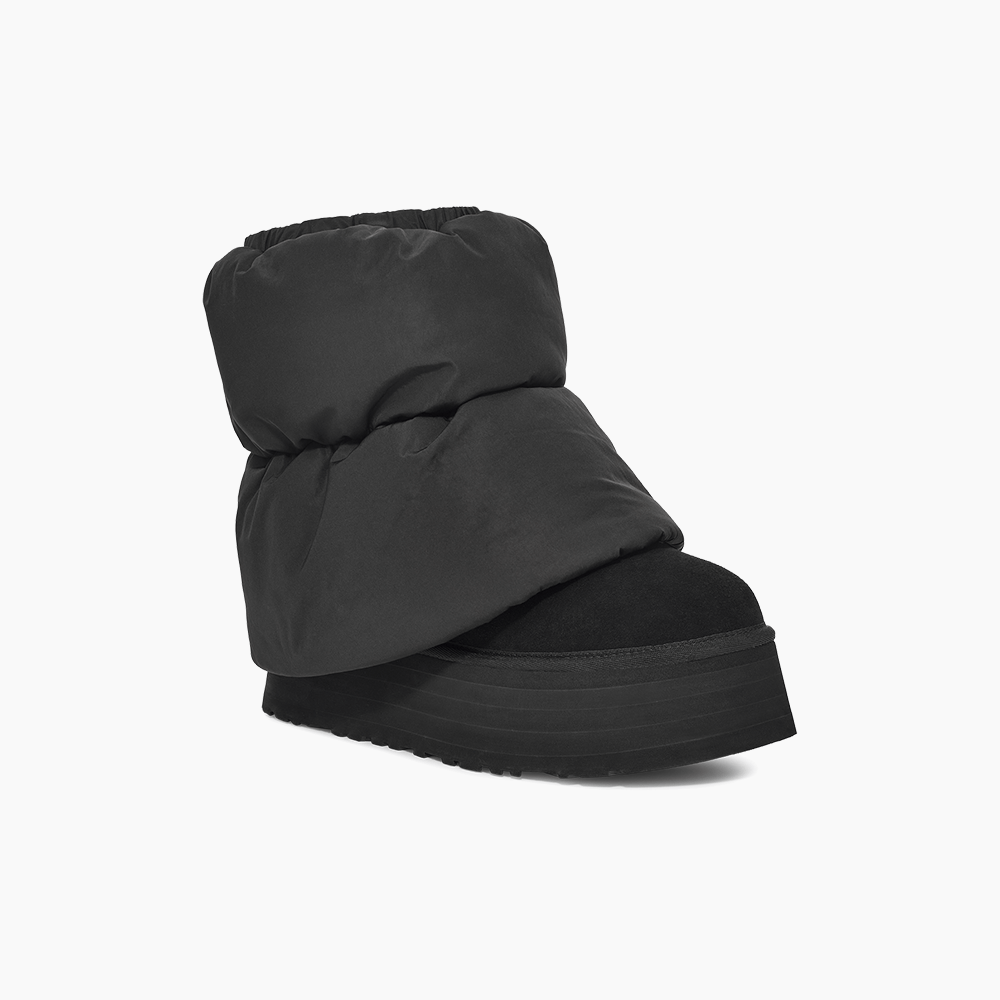 Bota UGG Classic Mini Dipper Puffer Preto - lojaugg
