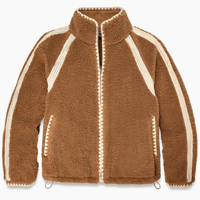 Jaqueta UGG Nikia Crochet UGGfluff Caramelo