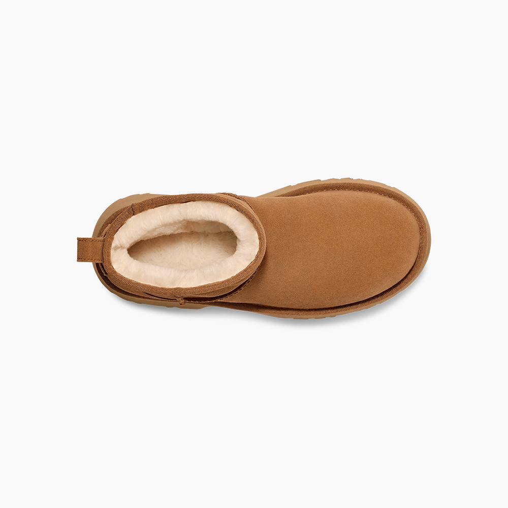 Bota UGG Classic Ultra Mini New Heights Caramelo - lojaugg Bota UGG Classic Ultra Mini New Heights Caramelo - lojaugg